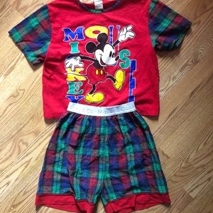 Vintage Mickey Mouse Pajamas